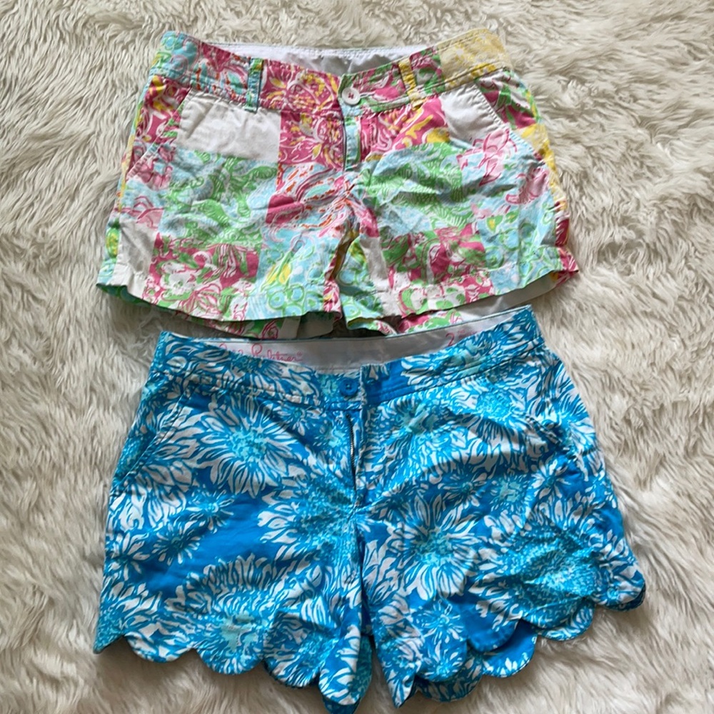 2 Lilly Pulitzer shorts